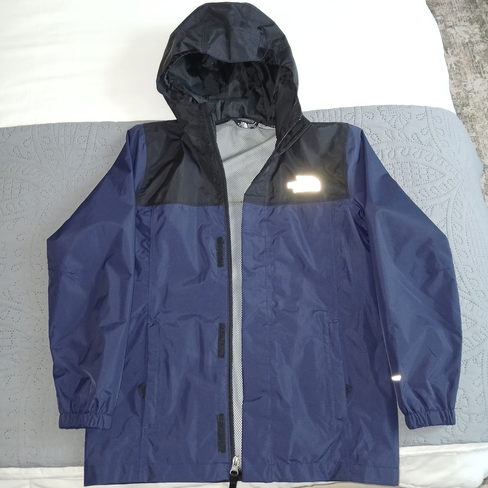 Navy and Black Hooded Jacket
